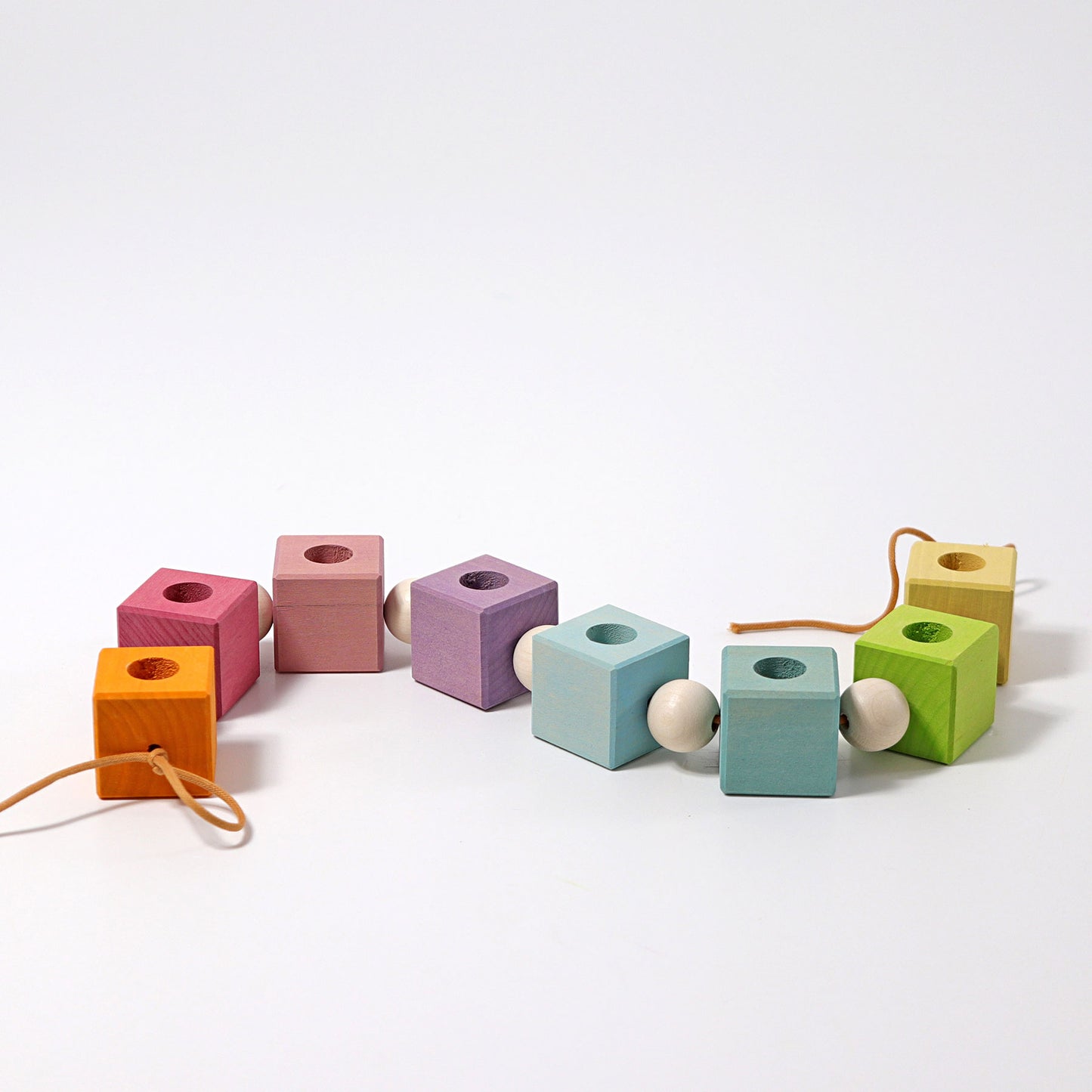 Grimm's Celebration Cubes - 8 Holes | Coloured - Little Reef and Friends