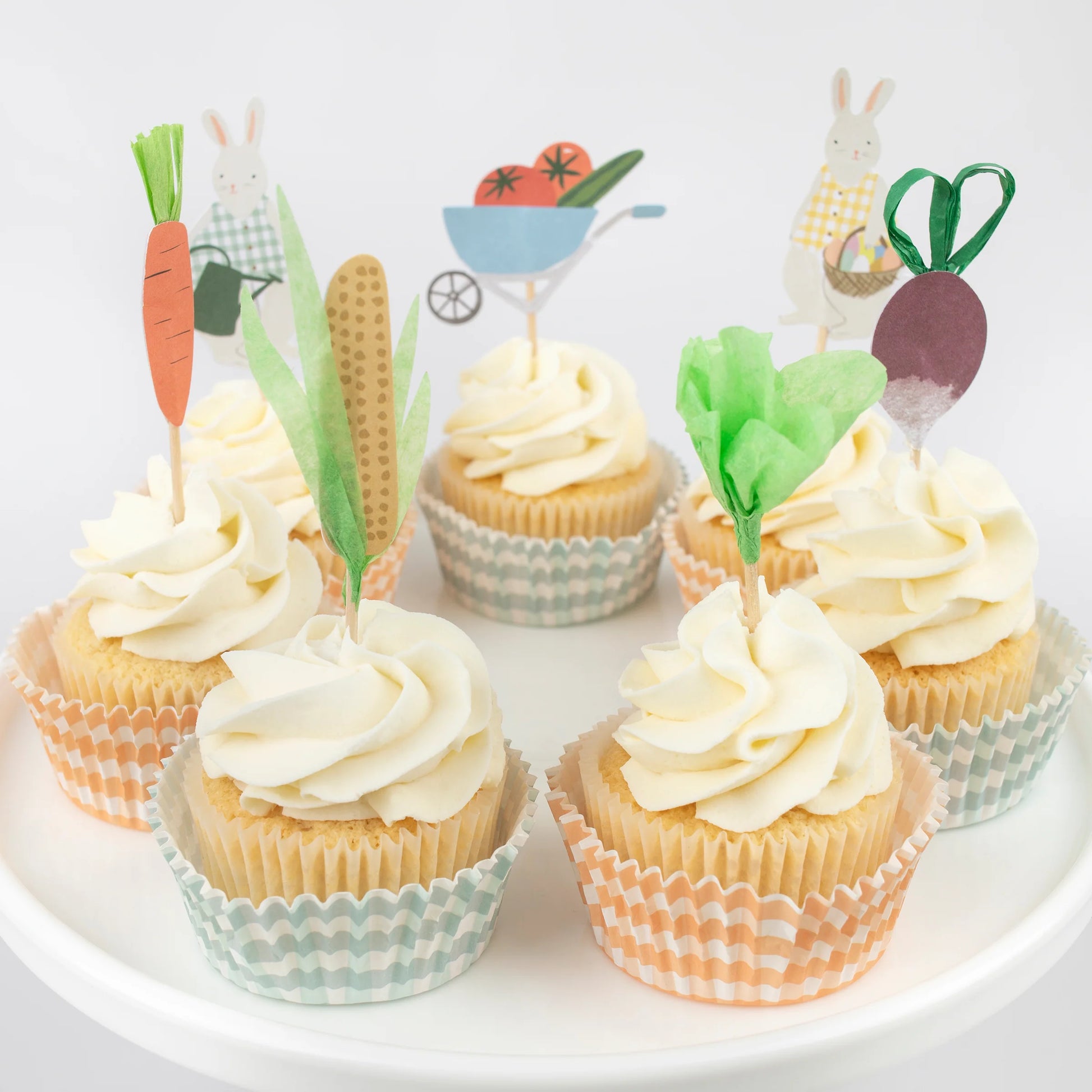 Meri Meri Bunny Greenhouse Cupcake Kit - Little Reef and Friends