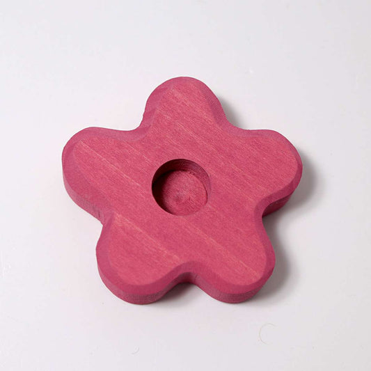 Grimm's Candle Holder - Flower | Pink - Little Reef and Friends