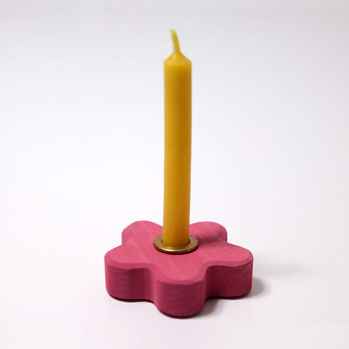 Grimm's Candle Holder - Flower | Pink - Little Reef and Friends