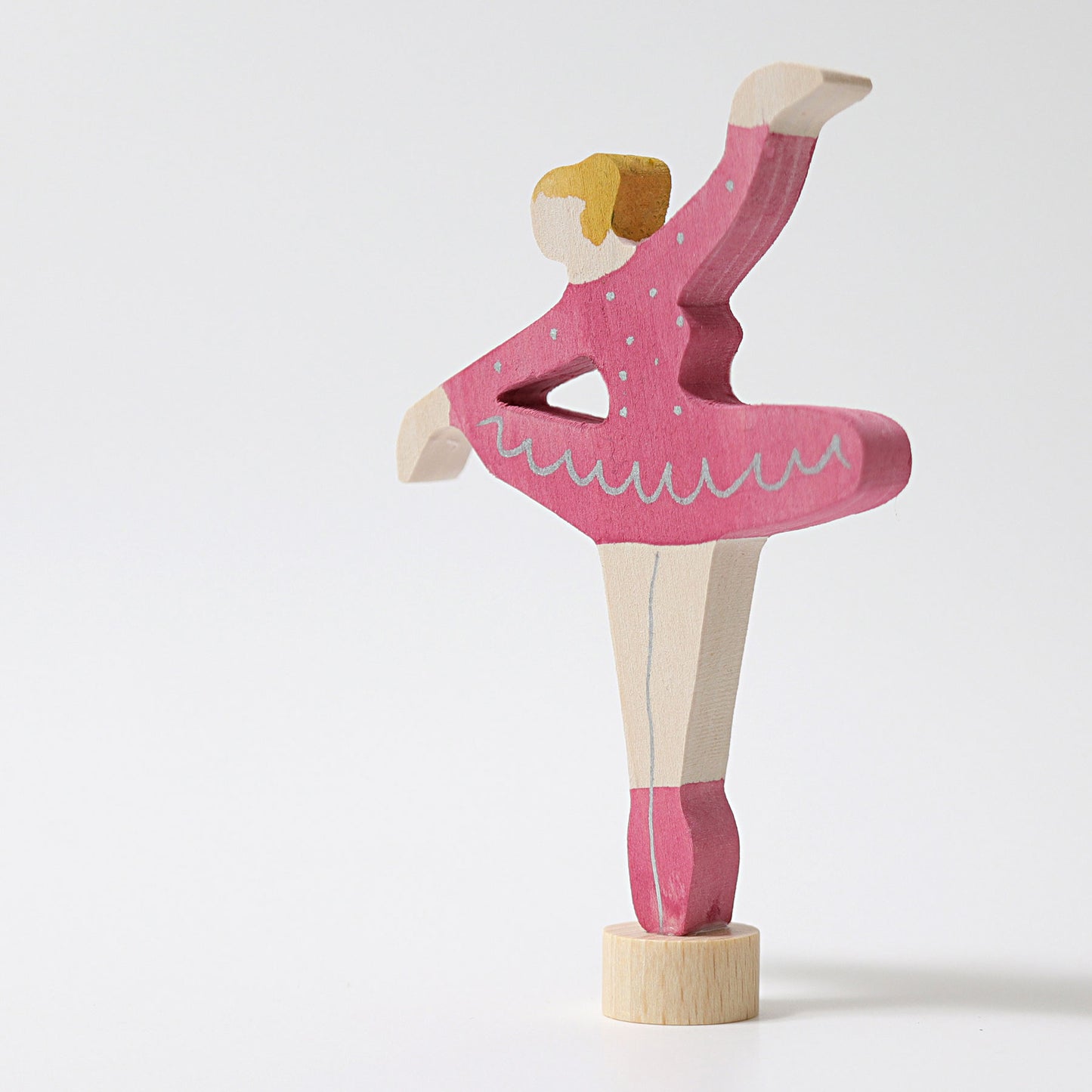 Grimm's Candle Holder Decoration - Ballerina | Pink