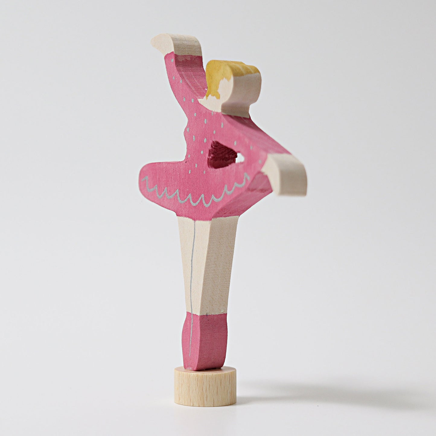 Grimm's Candle Holder Decoration - Ballerina | Pink