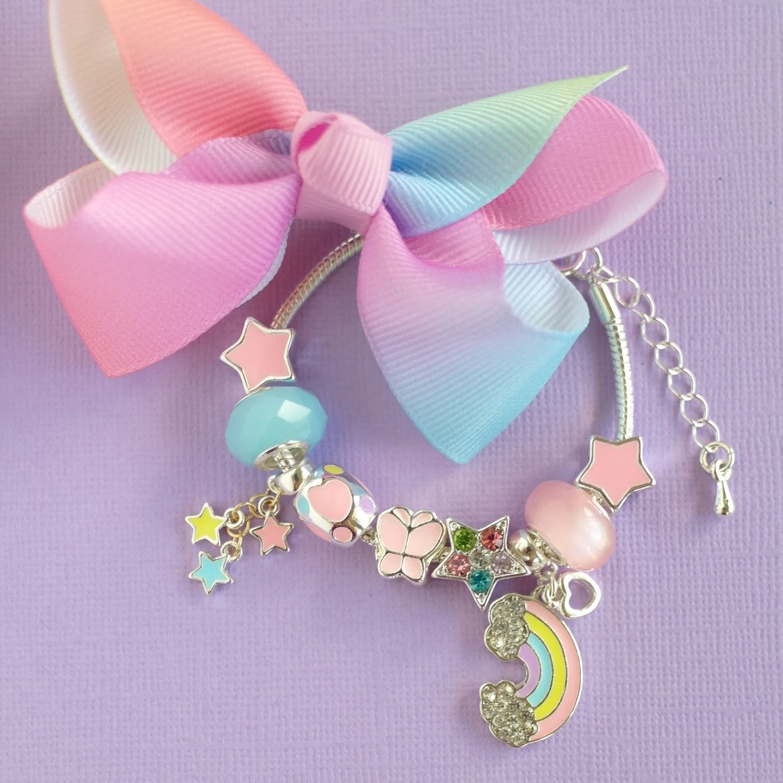 Lauren Hinkley Charm Bracelet - Rainbow - Little Reef and Friends