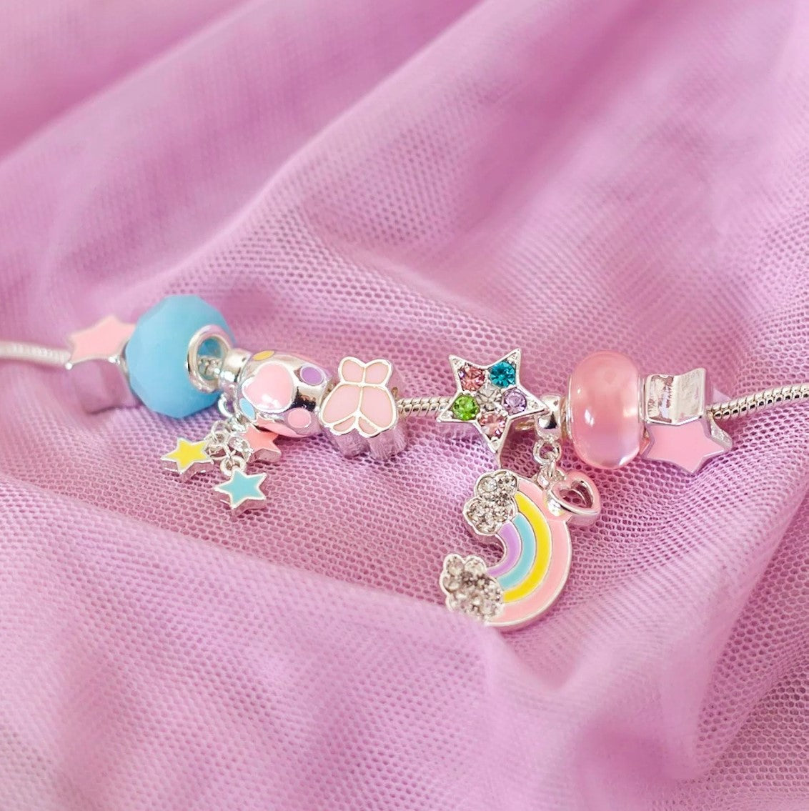 Lauren Hinkley Charm Bracelet - Rainbow - Little Reef and Friends