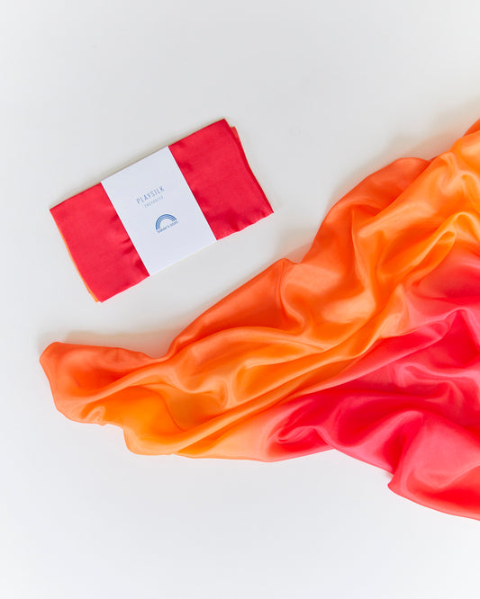 Sarah's Silks Classic Playsilks | Enchanted - Fire