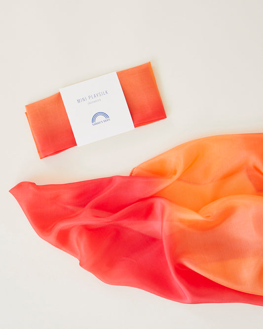Sarah's Silks Mini Playsilks | Enchanted - Fire
