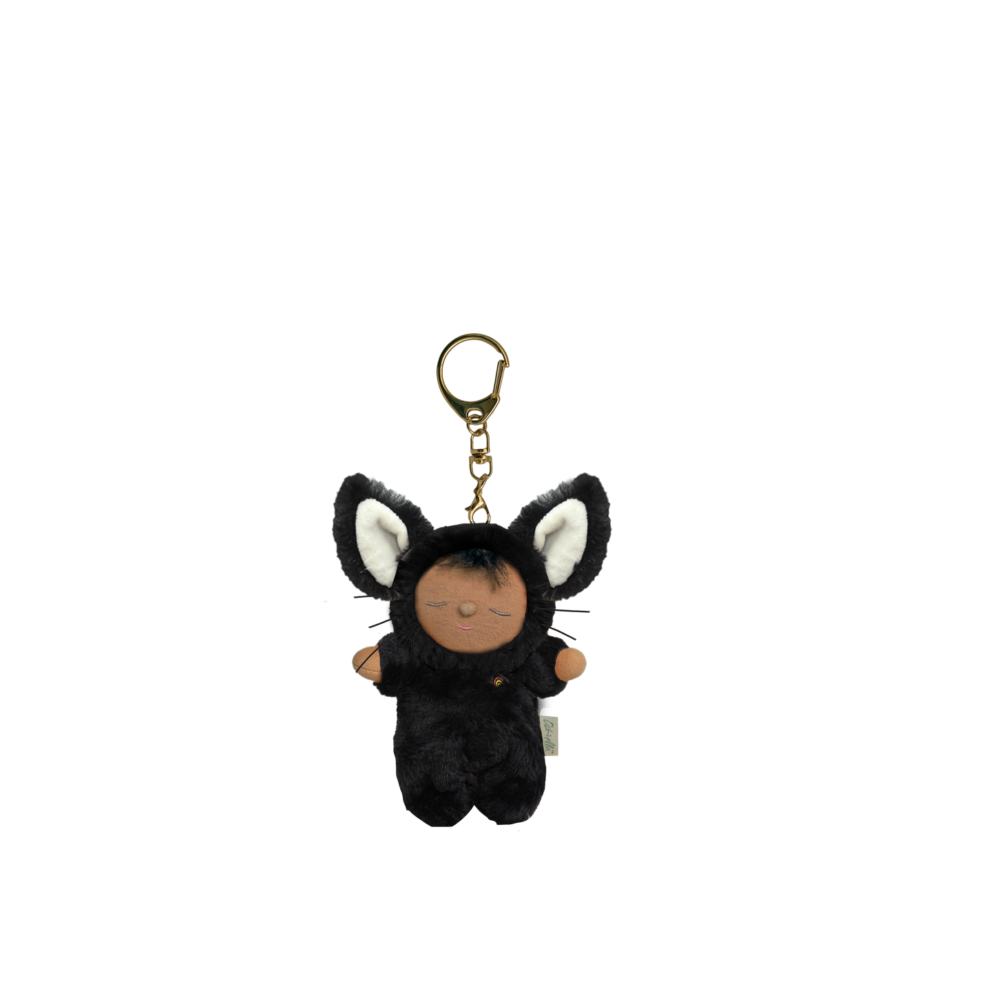 Olli Ella Cozy Bag Charm - Cat Nox PREORDER