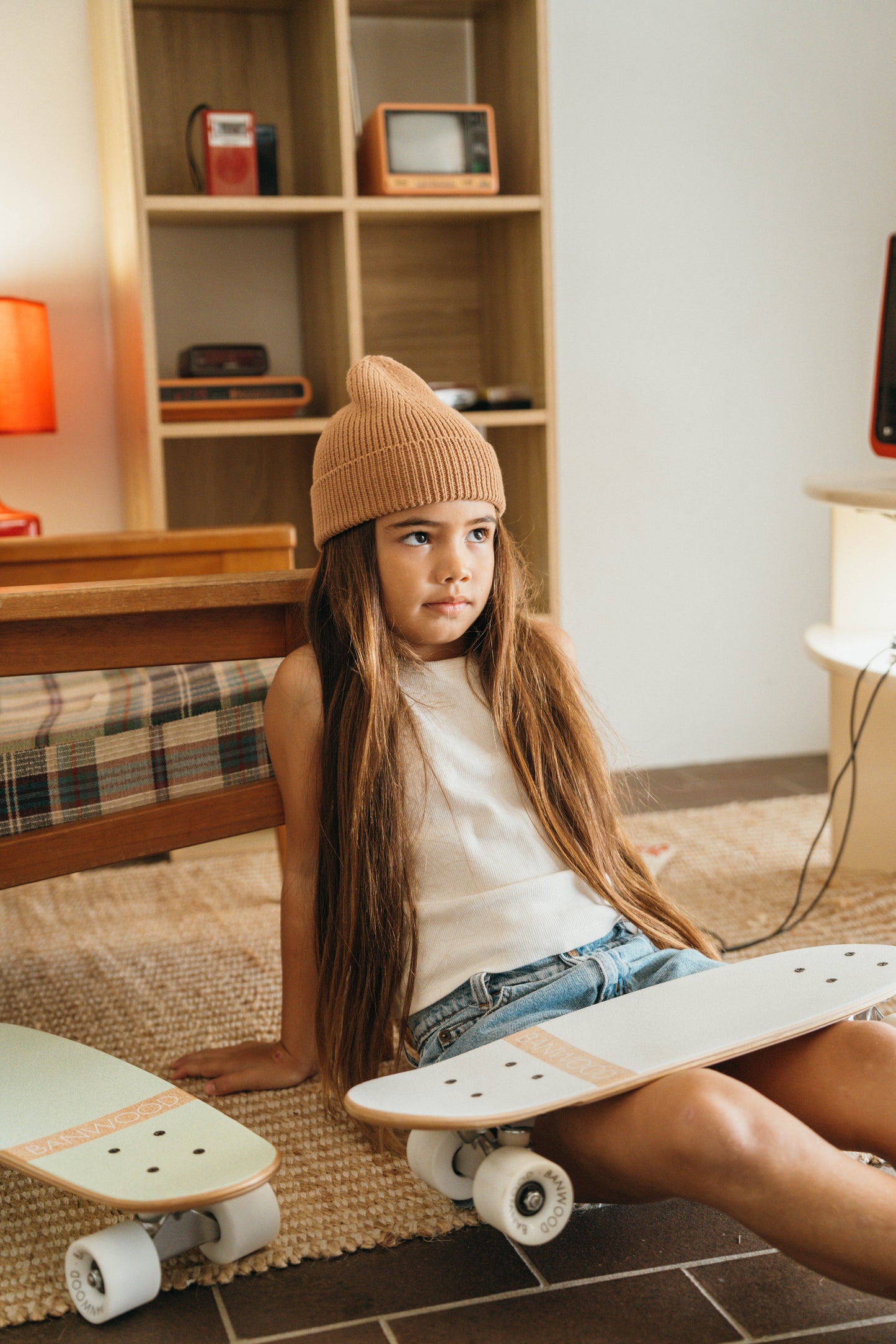 Banwood Skateboard - White - Little Reef and Friends