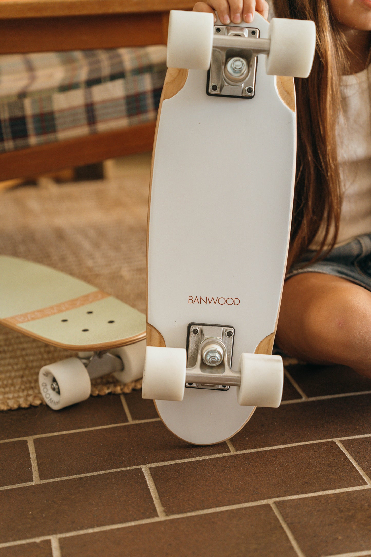 Banwood Skateboard - White - Little Reef and Friends