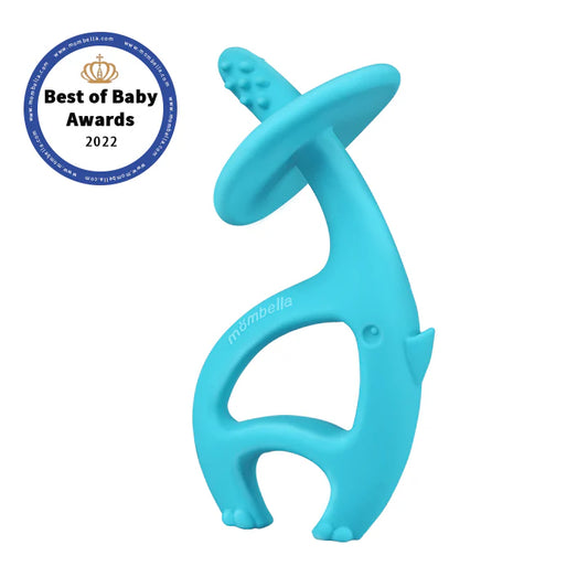 Mombella Dancing Elephant Teether Toy - Little Reef and Friends