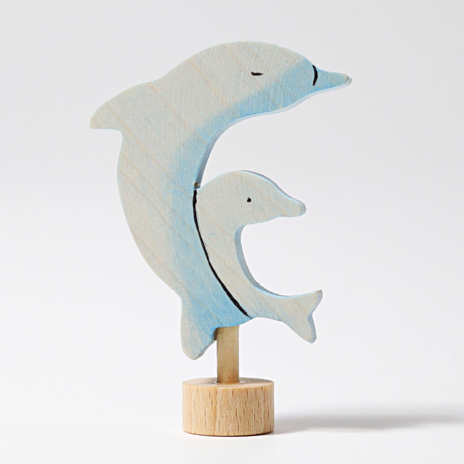 Grimm's Candle Holder Decoration - Dolphins - Little Reef and Friends