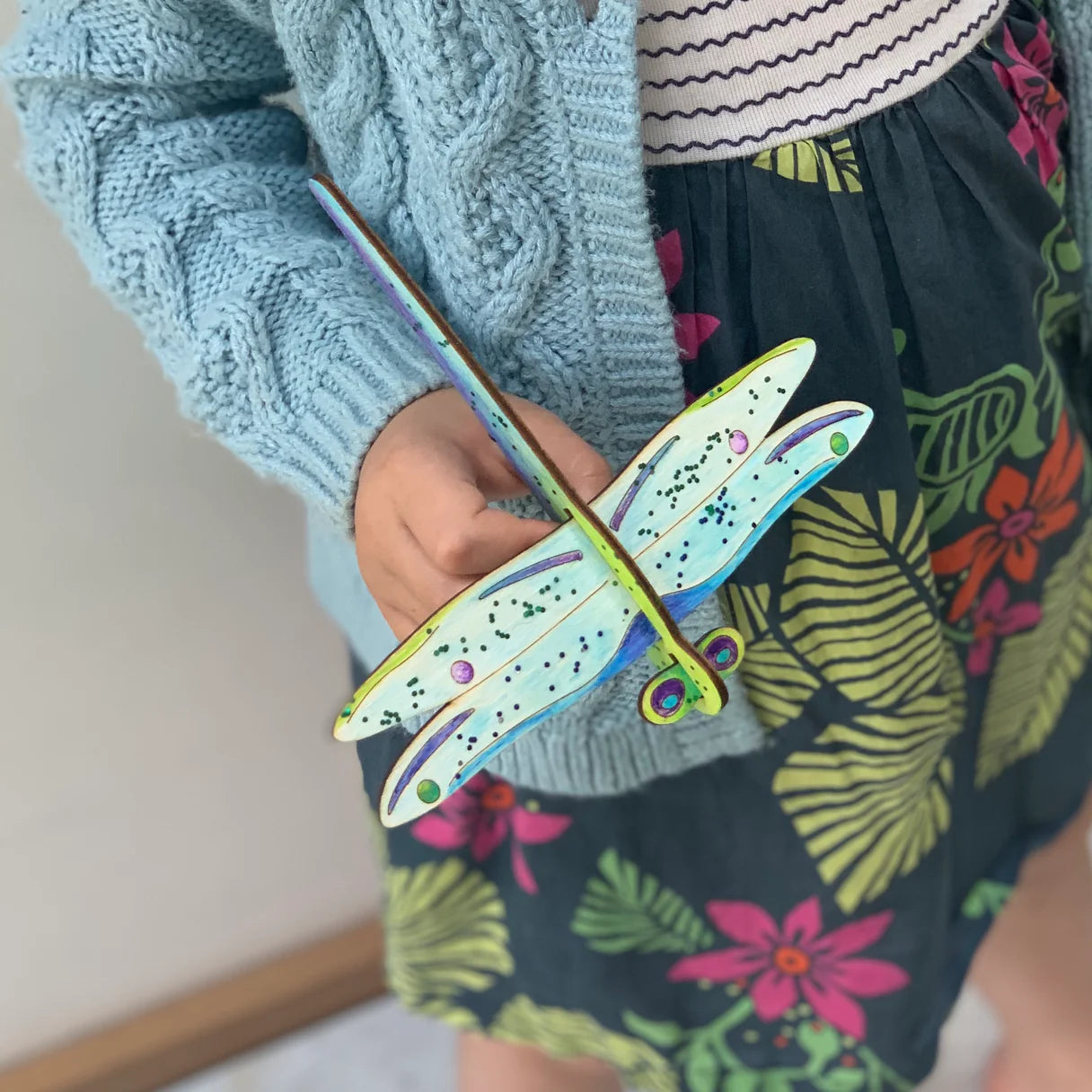 Cotton Twist Craft Kit Activity Box - Dragonfly Glider - Little Reef and Friends