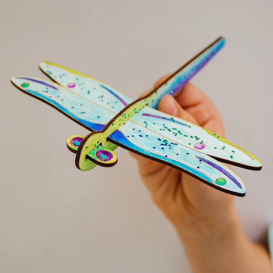 Cotton Twist Craft Kit Activity Box - Dragonfly Glider - Little Reef and Friends