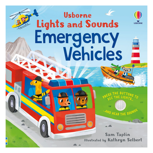 Lights & Sounds | Emergency Vehicles - Interactive - Little Reef and Friends