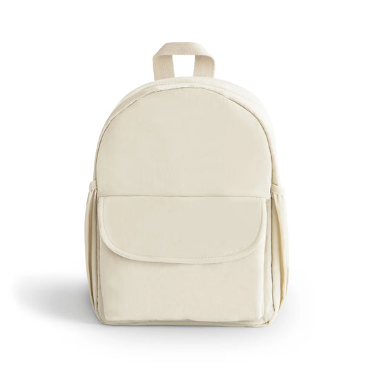 Mushie Mini Kids Backpack - Fog - Little Reef and Friends