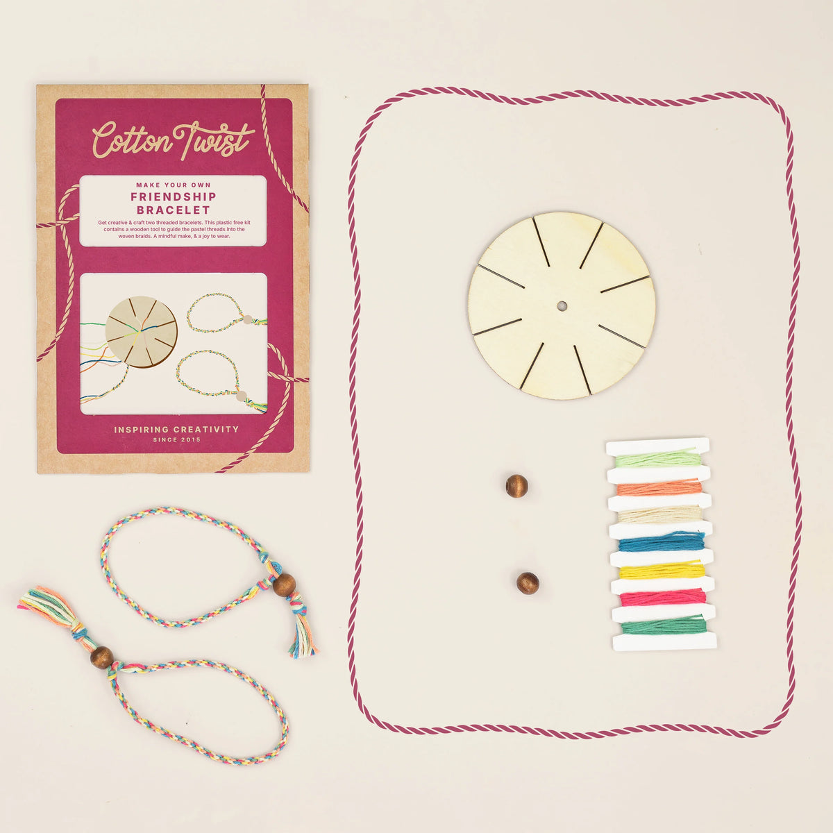 Cotton Twist Make Your Own - Friendship Bracelets Kit