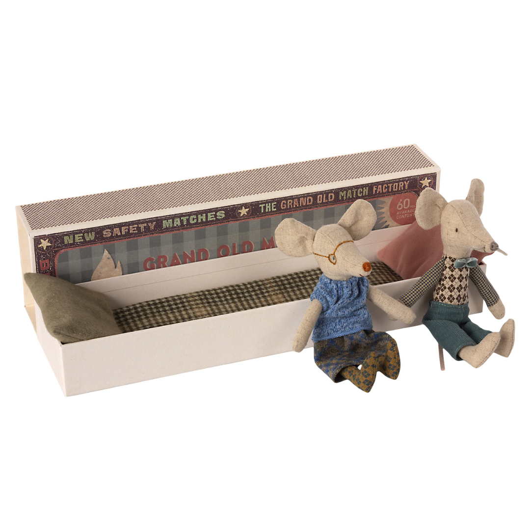 Maileg Grandma And Grandpa Mice in Box - Little Reef and Friends