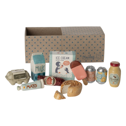 Maileg Grocery Box | Miniature - Little Reef and Friends