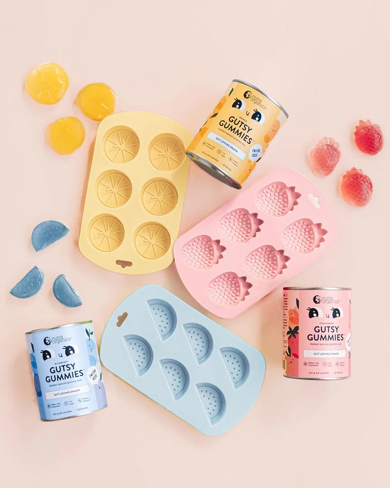 Nutra Naturals Gummy Moulds 3 Pack - Little Reef and Friends