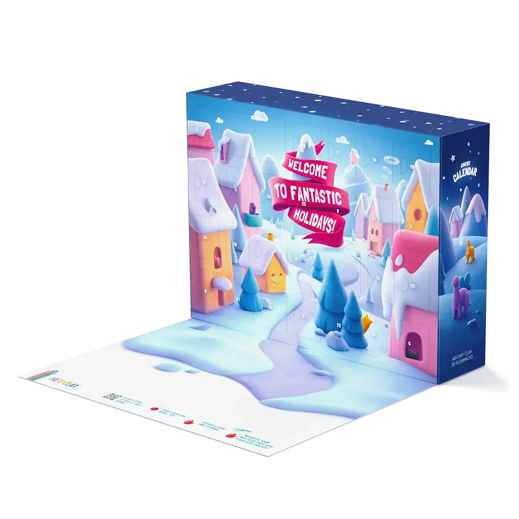 Hey Clay - Advent Calendar - Little Reef and Friends