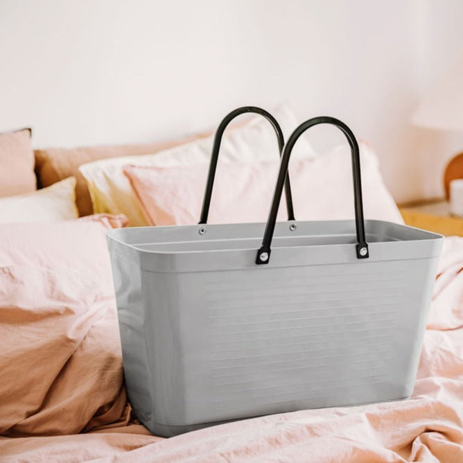 Hinza Large Bucket Bag - Light Grey - Little Reef and Friends