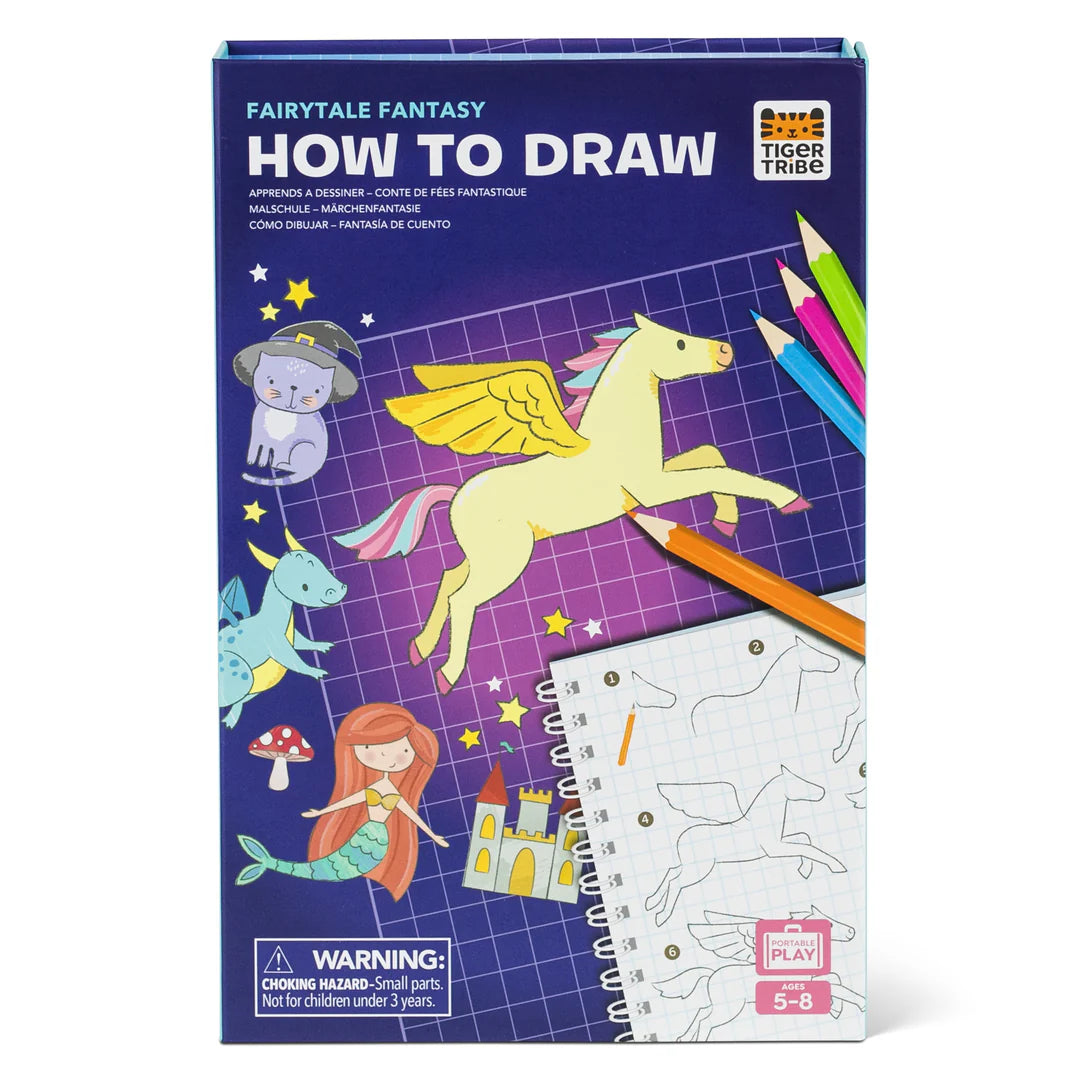 Tiger Tribe How To Draw - Fairytale Fantasy - Little Reef and Friends