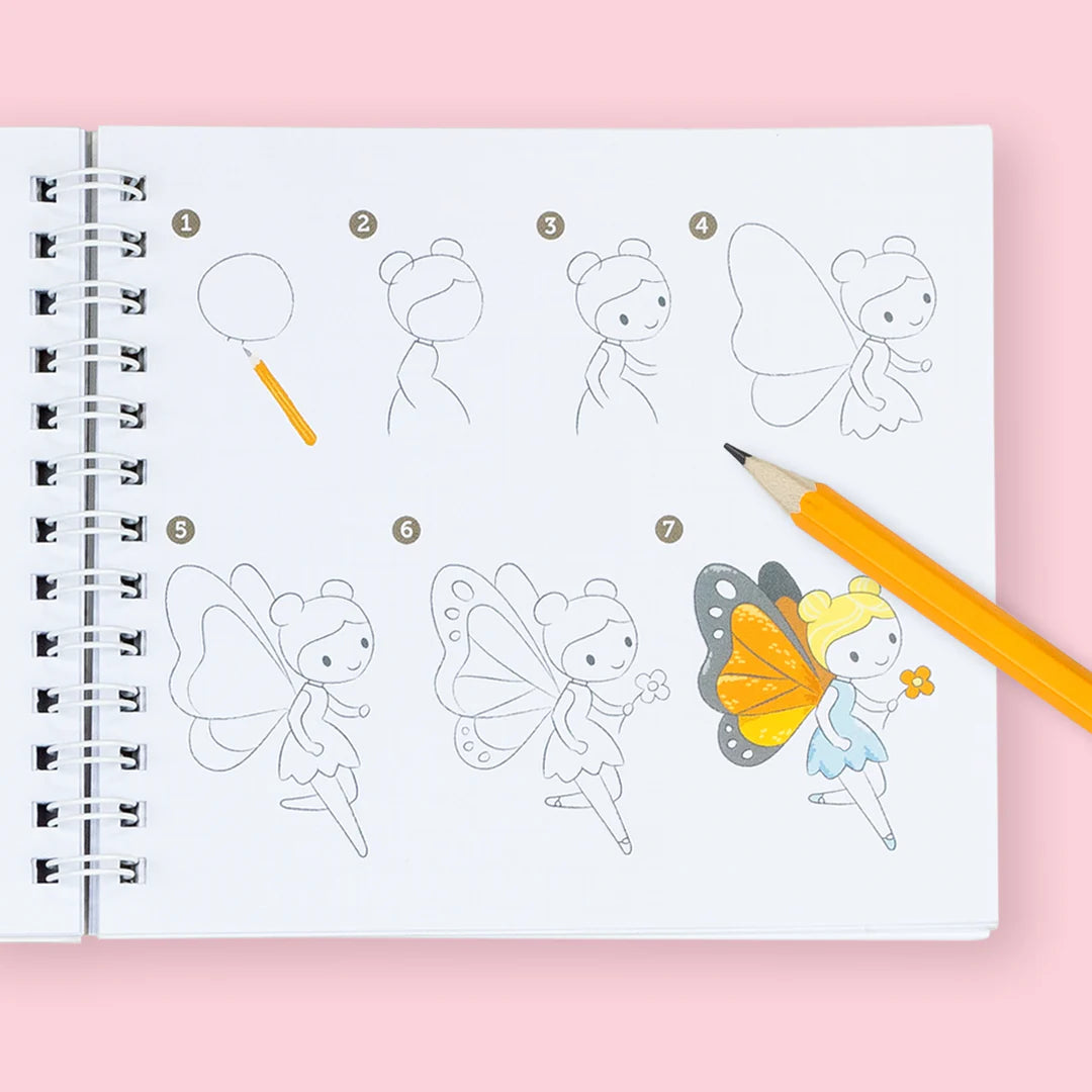 Tiger Tribe How To Draw - Fairytale Fantasy - Little Reef and Friends