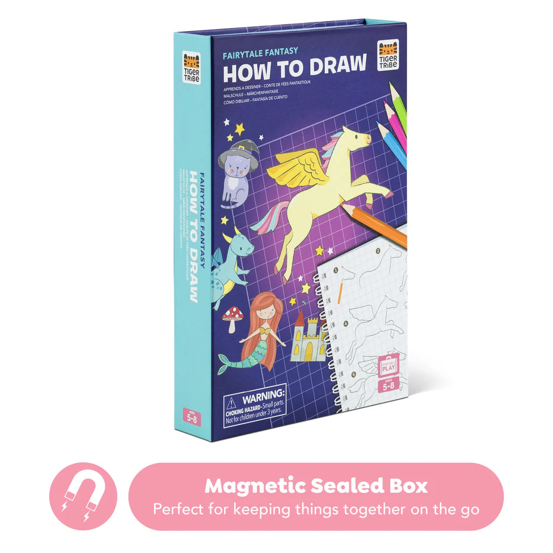Tiger Tribe How To Draw - Fairytale Fantasy - Little Reef and Friends