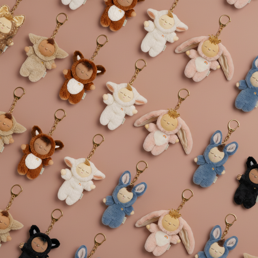 Olli Ella Cozy Bag Charm - Bunny Flopsy PREORDER