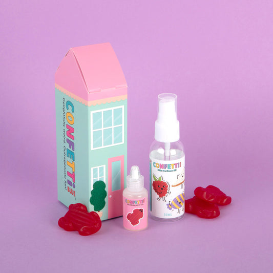 Confetti Blue Kids Perfume Oil - Red Frogs - Little Reef and Friends