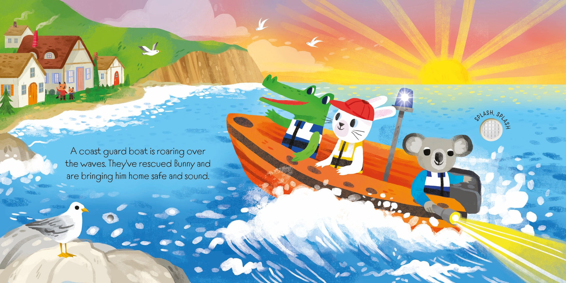 Lights & Sounds | Emergency Vehicles - Interactive - Little Reef and Friends