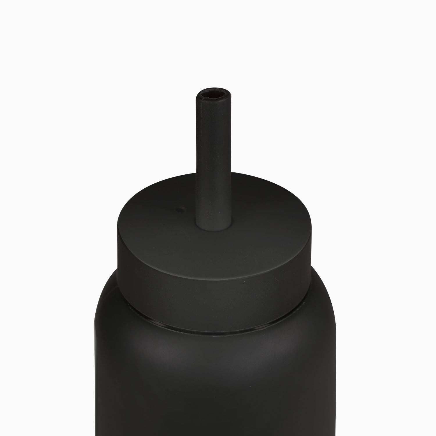 Bink Mini Straw & Cap - Black - Little Reef and Friends