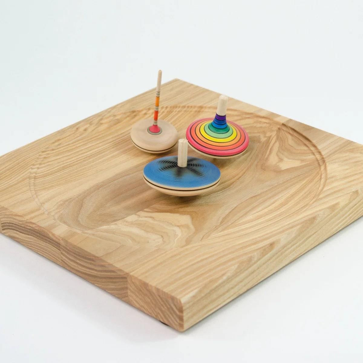 Mader Wooden Plate for Spinning Tops - 25cm