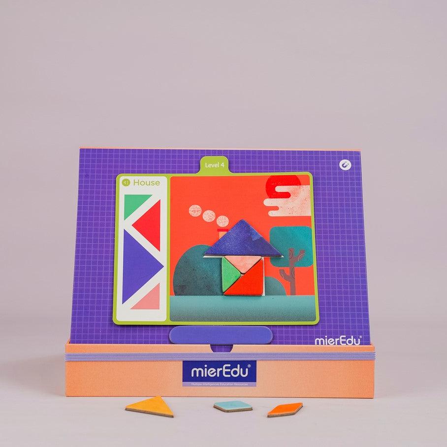 mierEdu Magnetic Tangram Starter Kit - Little Reef and Friends