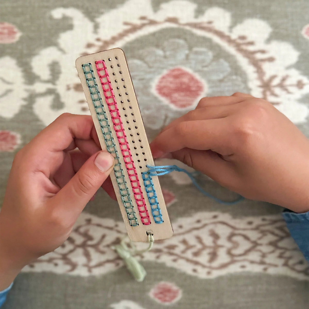 Cotton Twist Make Your Own - Stitched Tassel Bookmark