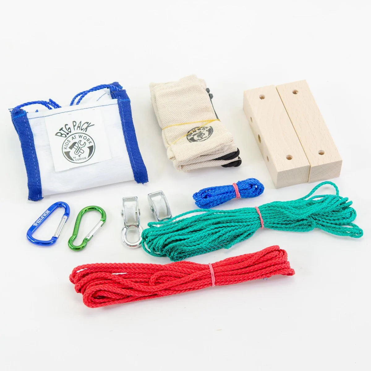 Kids At Work Mini Cable Railway Kit - Little Reef and Friends
