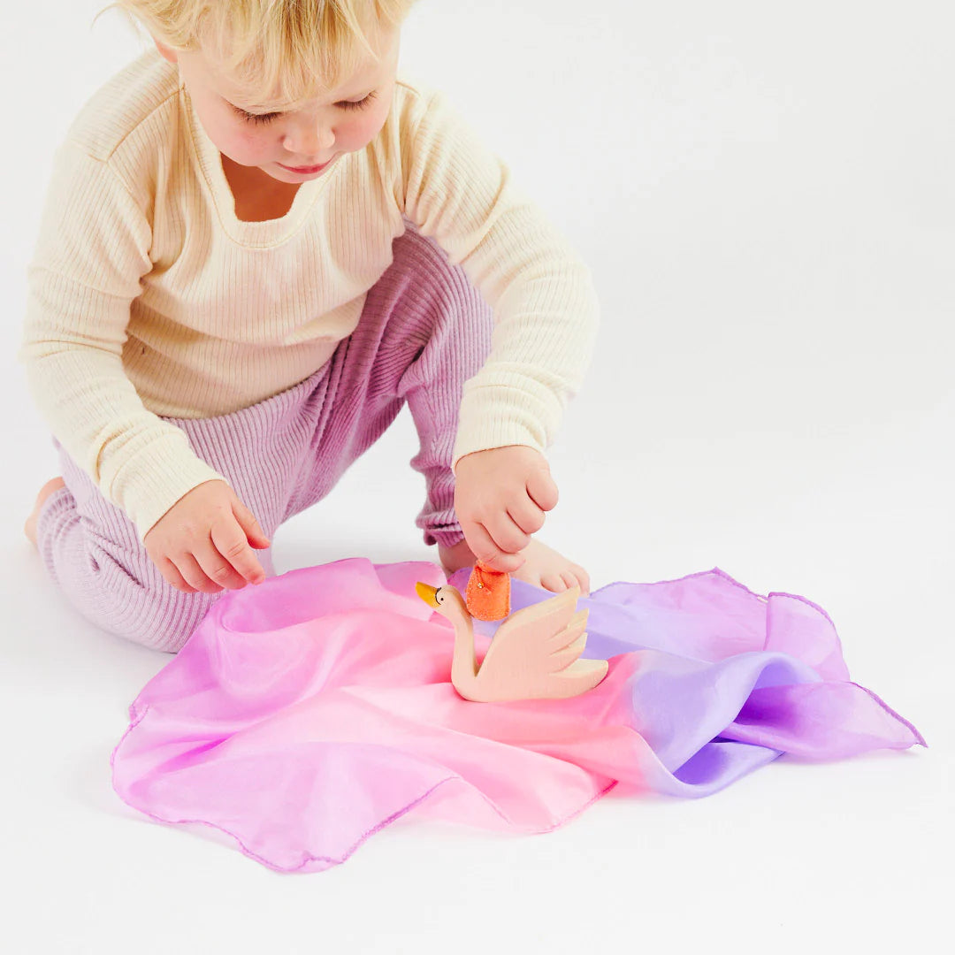Sarah's Silks Mini Playsilks | Enchanted - Blossom