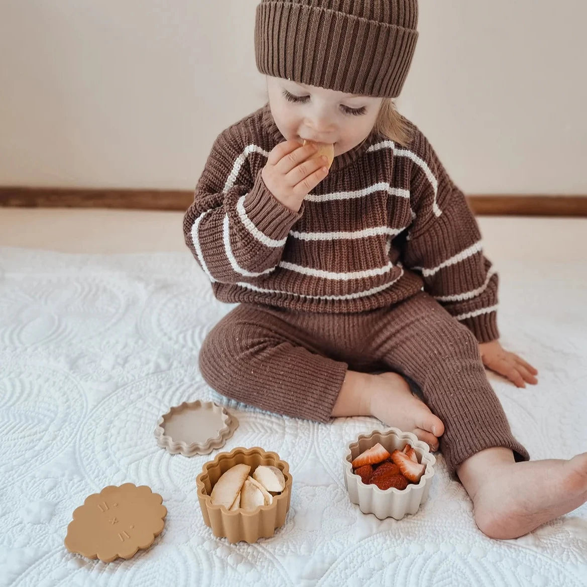 Over The Dandelions Mini Snack Box - Lion | Fawn - Little Reef and Friends