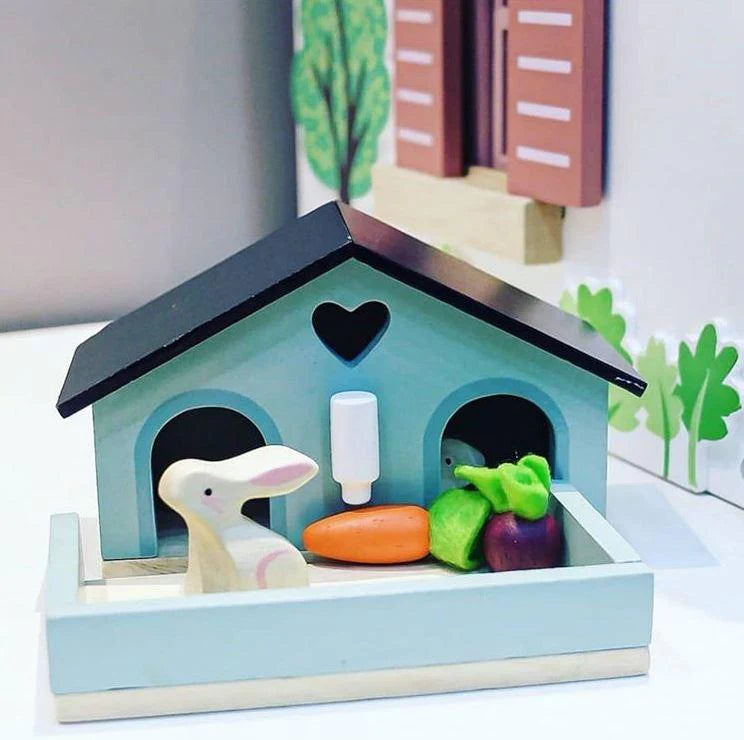 Tender Leaf Toys Miniature Pet Rabbit & Guinea Pig Set – Little Reef ...