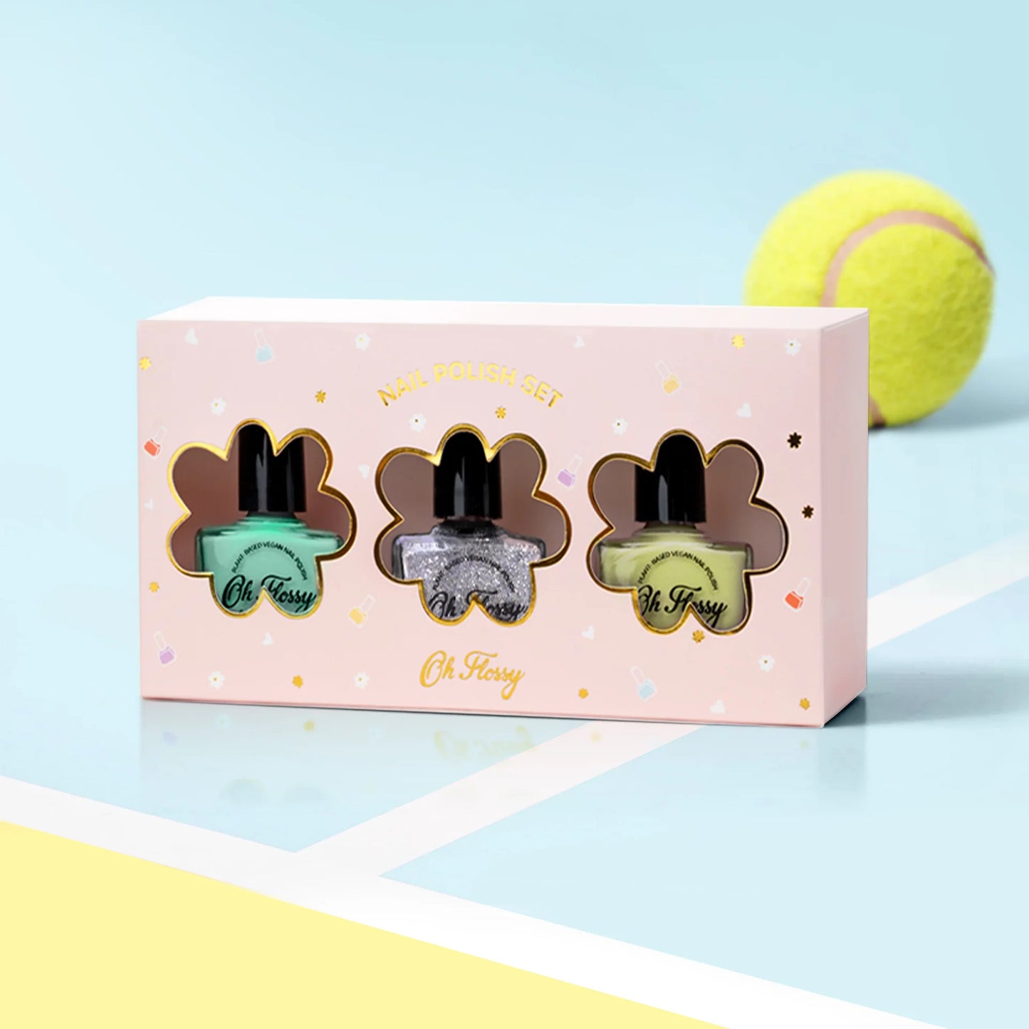 Oh Flossy Nail Polish Set - Sporting - Little Reef and Friends
