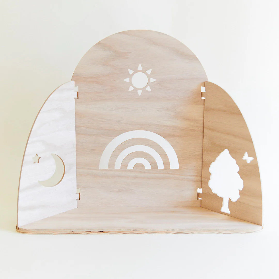 Sarah's Silks Nature Table Wooden Display Stand - Little Reef and Friends