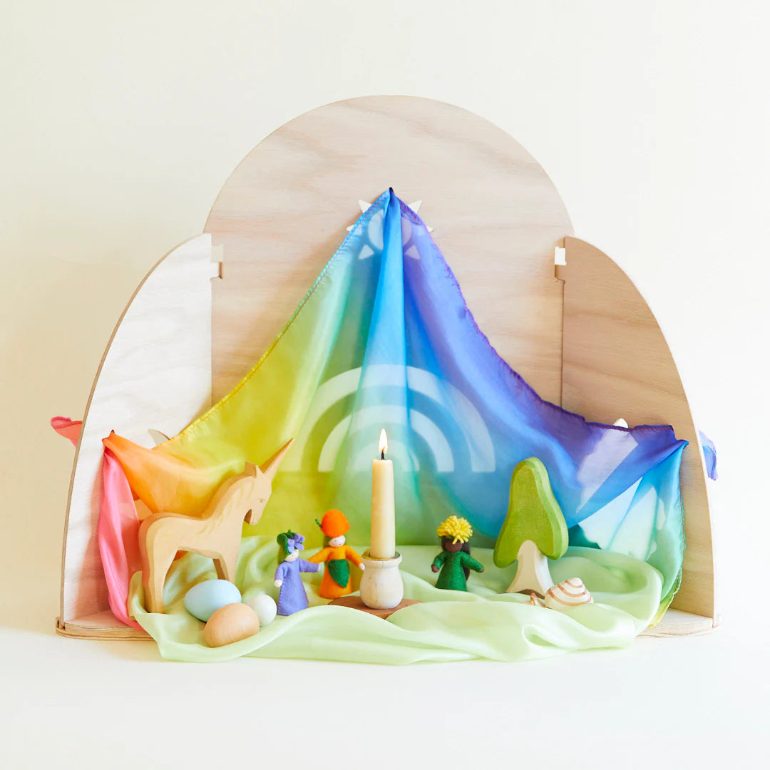 Sarah's Silks Nature Table Wooden Display Stand - Little Reef and Friends
