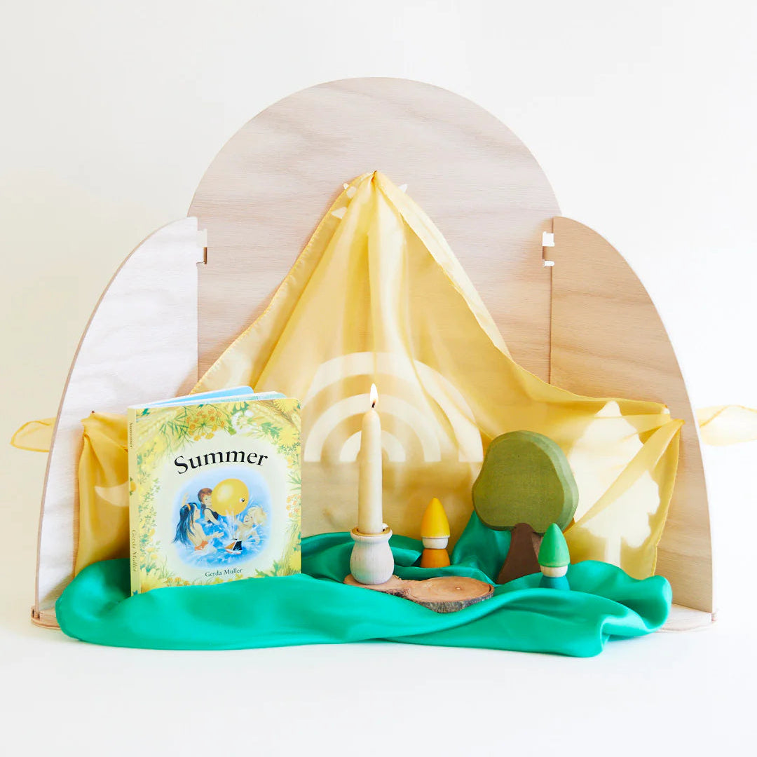 Sarah's Silks Nature Table Wooden Display Stand - Little Reef and Friends