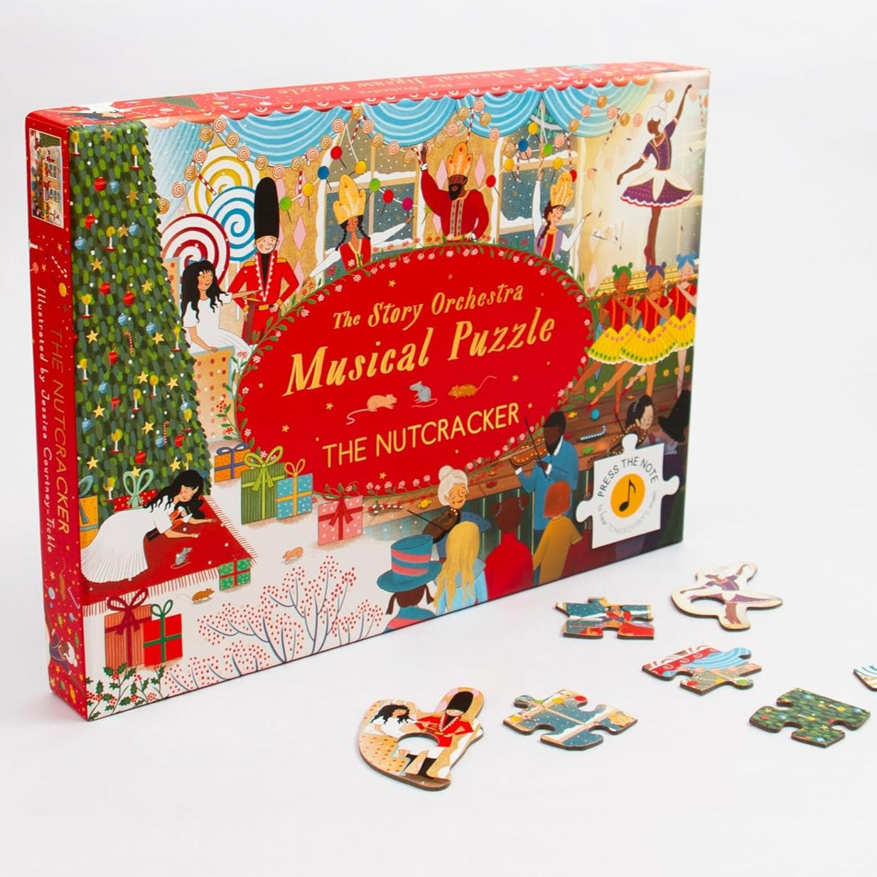 The Nutcracker Story & Puzzle Set - Interactive - Little Reef and Friends