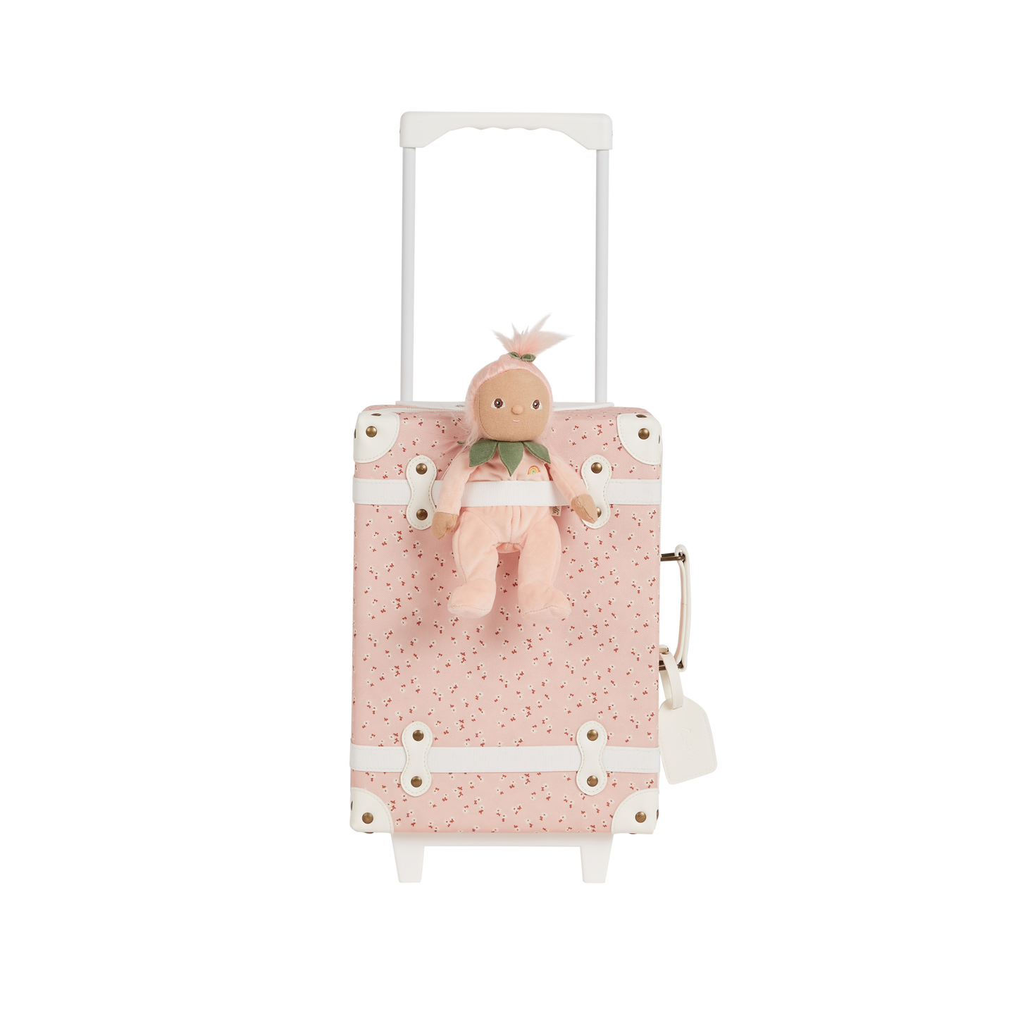 Olli Ella See Ya Suitcase - Pink Daisies - Little Reef and Friends