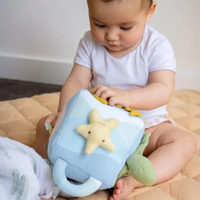 Tikiri Ocean Activity Sensory Cube Little Reef and Friends