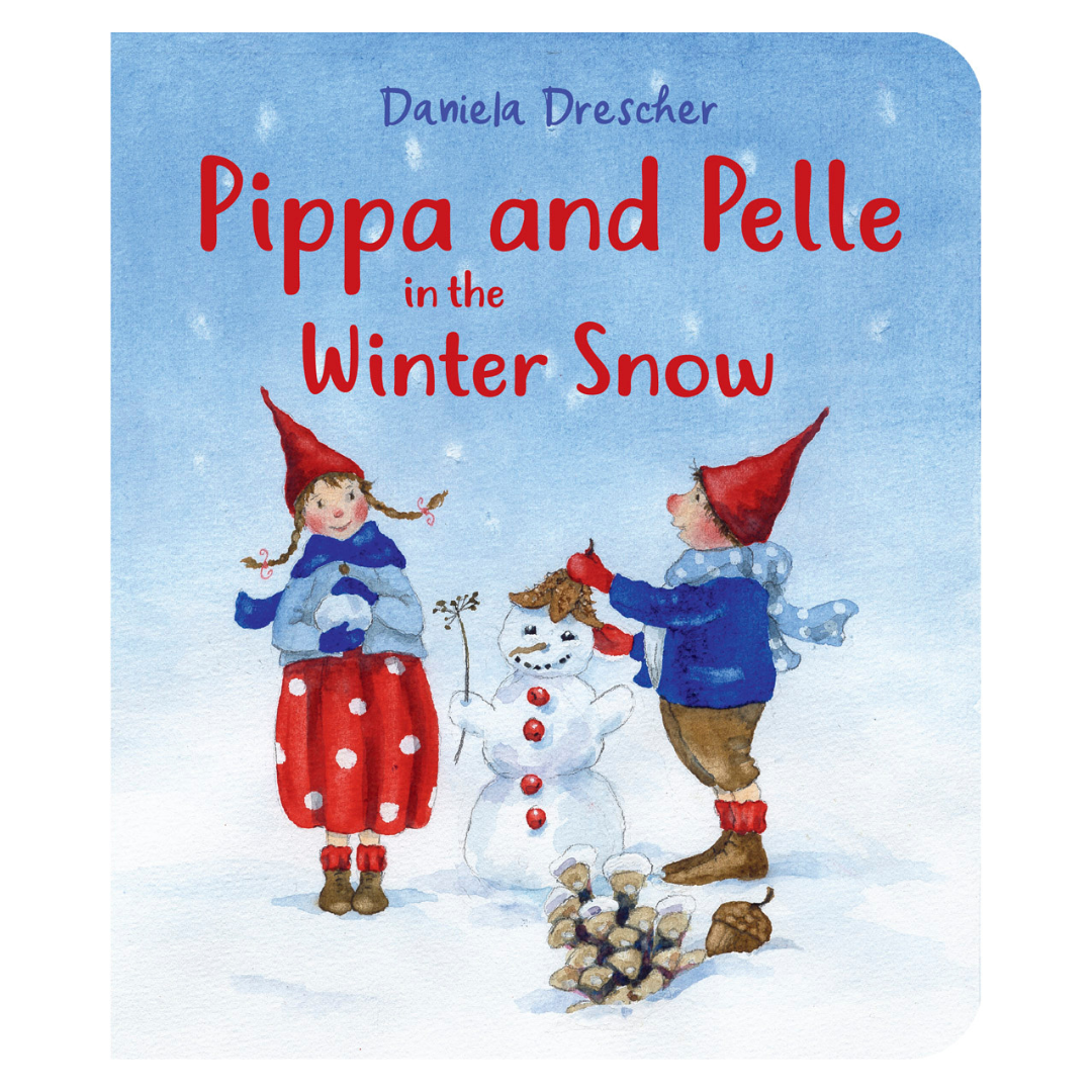 Pippa and Pelle in the Winter Snow - Little Reef and Friends