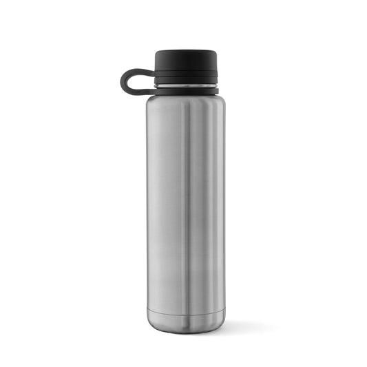 PlanetBox Stainless Steel Water Bottle 532ml - Black - Little Reef and Friends