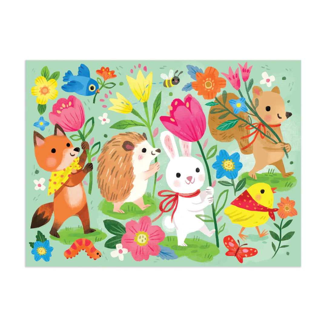 Mudpuppy Puzzle to Go 36pc - Springtime Parade