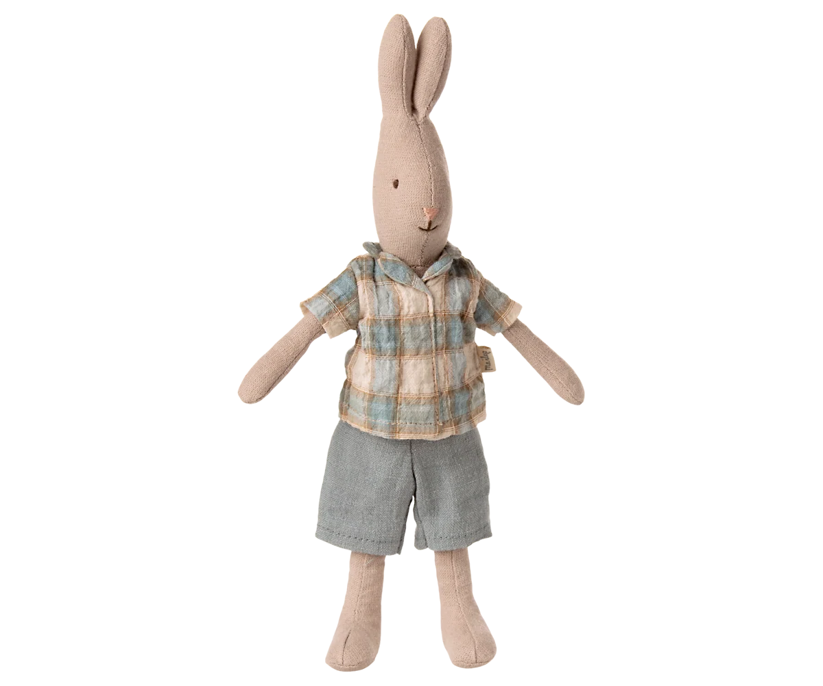Maileg Rabbit | Size 1 - Classic Shirt and Shorts